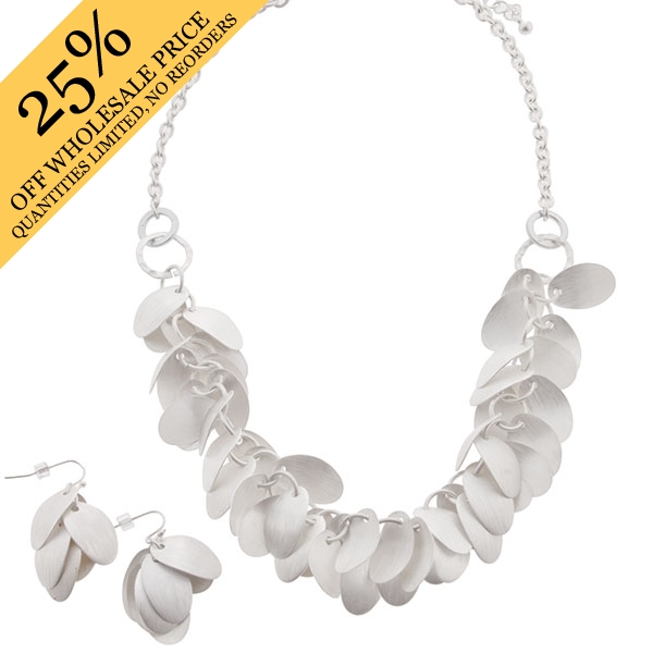 Wholesale necklace set matching earrings