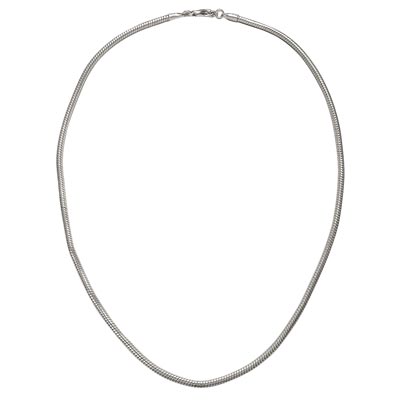 Wholesale fashion Snake Chain Polished Darkened Silver Lobster Clasp Approx L L