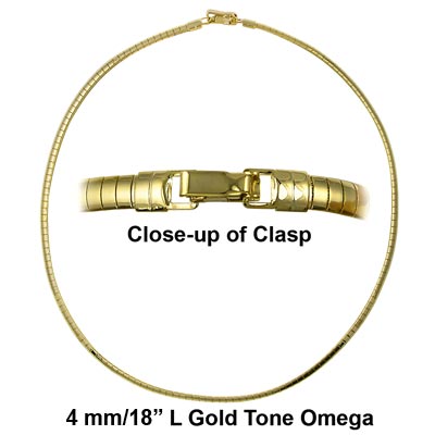 Wholesale gold Fashion Omega Necklace Approx mm