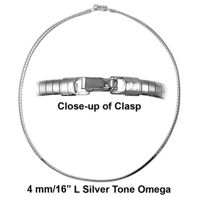 Wholesale silver mm Fashion Omega Necklace