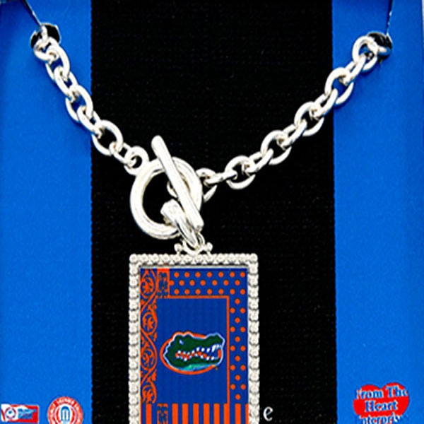 Wholesale officially Licensed Collegiate Product University Florida Necklace Pol