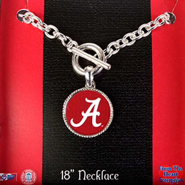 Wholesale officially Licensed Collegiate Product University Alabama Necklace Tog