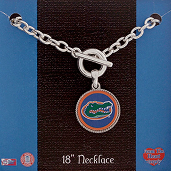 Wholesale officially Licensed Collegiate Product University Florida Necklace Nec