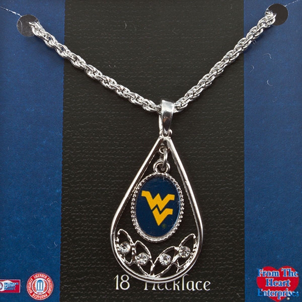 Wholesale silver chain necklace teardrop