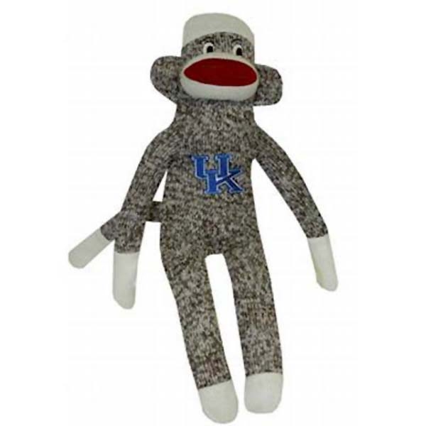 Wholesale make baby s Christmas classic plush sock monkey Kentucky logo its ches