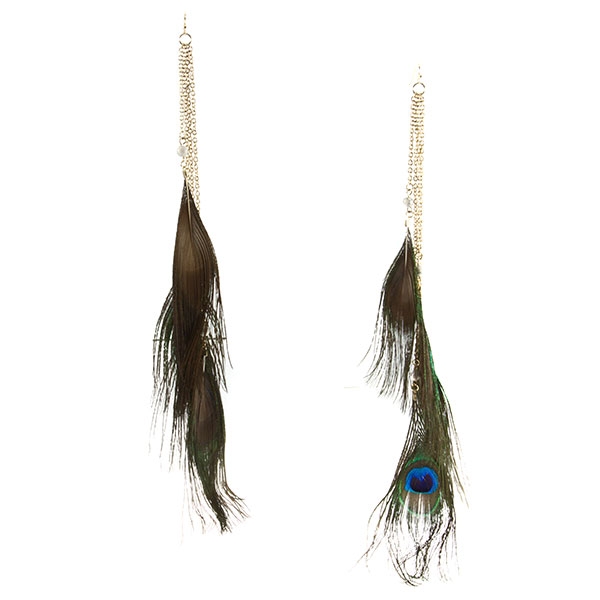 Wholesale exquisite inch peacock feather shoulder dusters After many requests we
