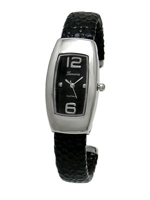 Wholesale black Textured Cuff Watch