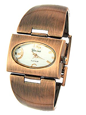 Wholesale mod Rose Gold Metal Band Watch Fold Lock Clasp Brushed Steel Dial Rose