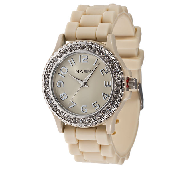 Wholesale ivory watch featured movie Blind Side crystal rhinestones Stone rubber