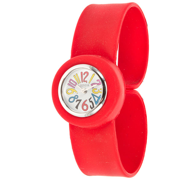 Wholesale red snap watch classic pop band snaps instantly interchangeable