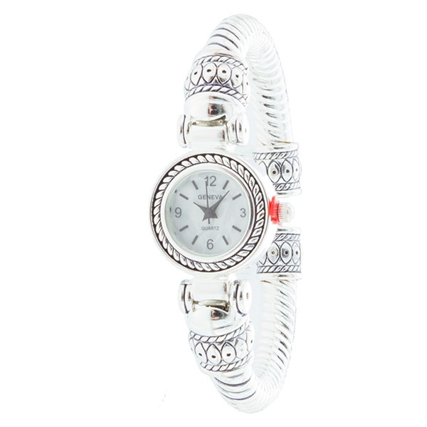 Wholesale silver watch hinge cuff round