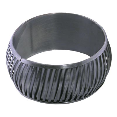 Wholesale pewter Metal Bracelet Solid Interior D Cutout Strips Exterior Lead Fre