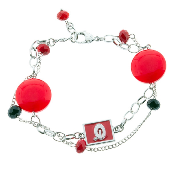 Wholesale bulldog Fans will definitely love multi strand bracelet variety red b