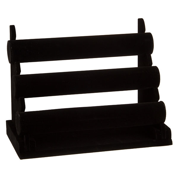 Wholesale velvet BAR T BAR fashion jewelry display measuring inches inches depth
