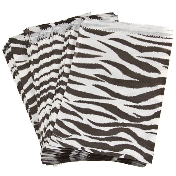 Wholesale zebra print bags count