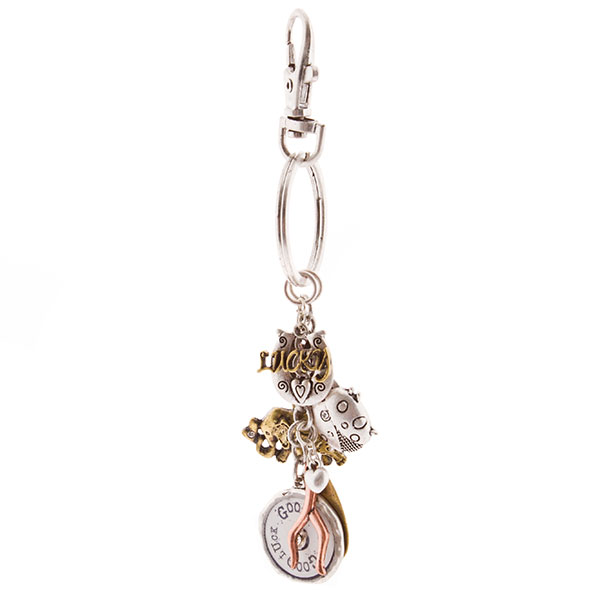 Wholesale dual key chain inspirational