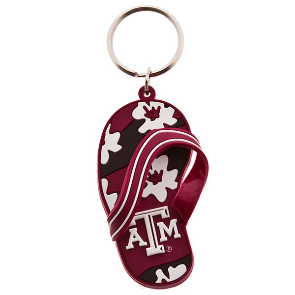 Wholesale easy find keys flip flop keychain Texas