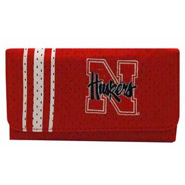 Wholesale nebraska girls will love light weight jersey wallet Nebraska logo wall