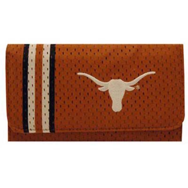 Wholesale texas girls will love light weight jersey wallet Texas logo wallet has