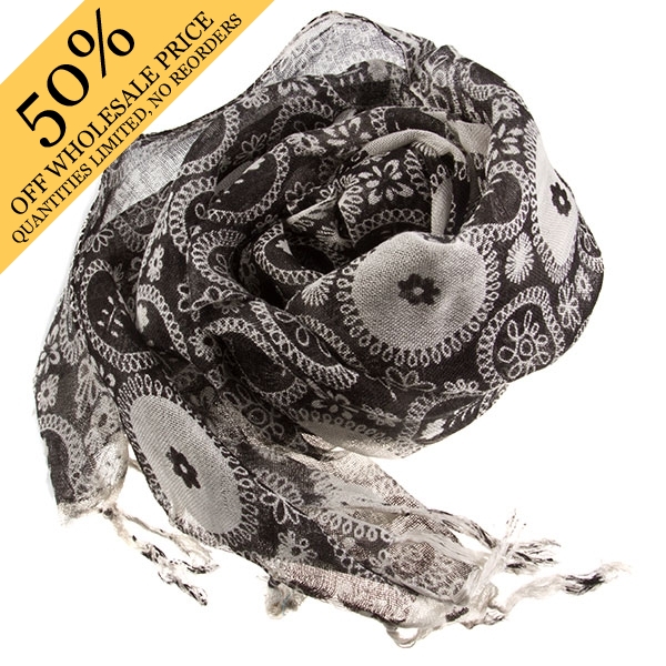 Wholesale viscose Scarf all occasions Stylish designs huge color variety will br