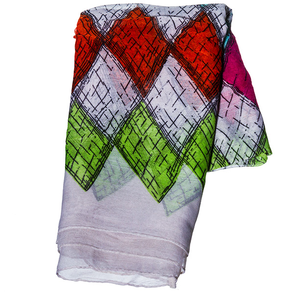 Wholesale light weight multi diamond eternity scarf