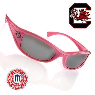 Wholesale pink Frame Sunglasses Officially Licensed University South Carolina Lo